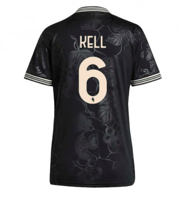 Juventus Lloyd Kelly #6 Tredjetrøje Dame 2025-26 Kortærmet